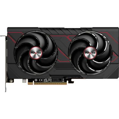 Sapphire PULSE AMD Radeon RX 9060 XT 16GB GPU, Radeon RX 9060 XT, 16 Go, GDDR6, 128 bit, 7680 x 4320 pixels, PCI Express-0