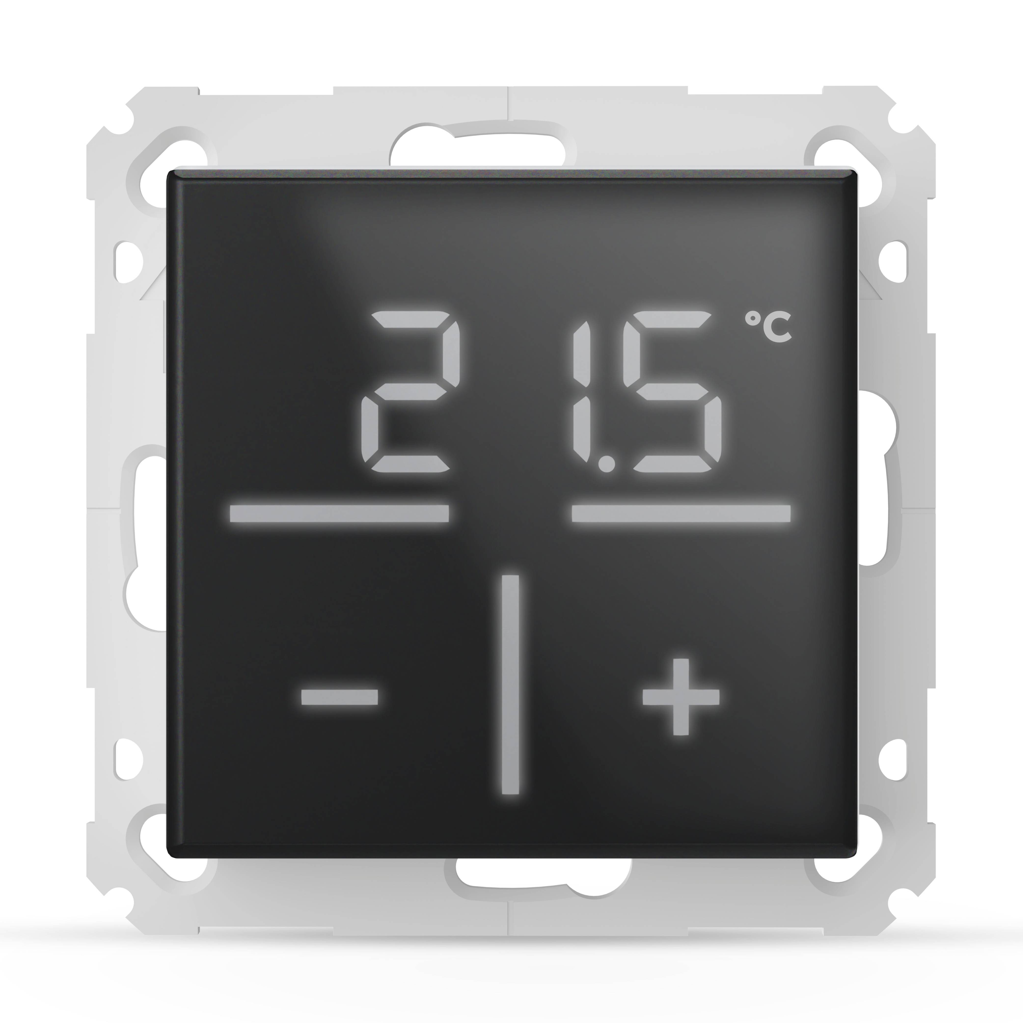 Homematic IP Thermostat mural IP Funk Glas-Wandthermostat mit CO2-Sensor-0
