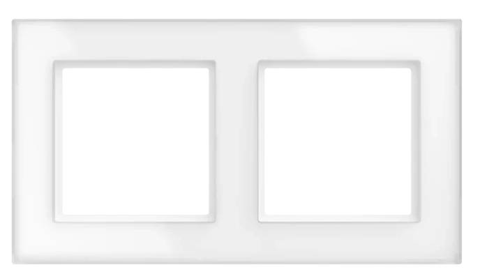 Homematic IP sans fil Cadre IP Glasrahmen – 2-fach-0