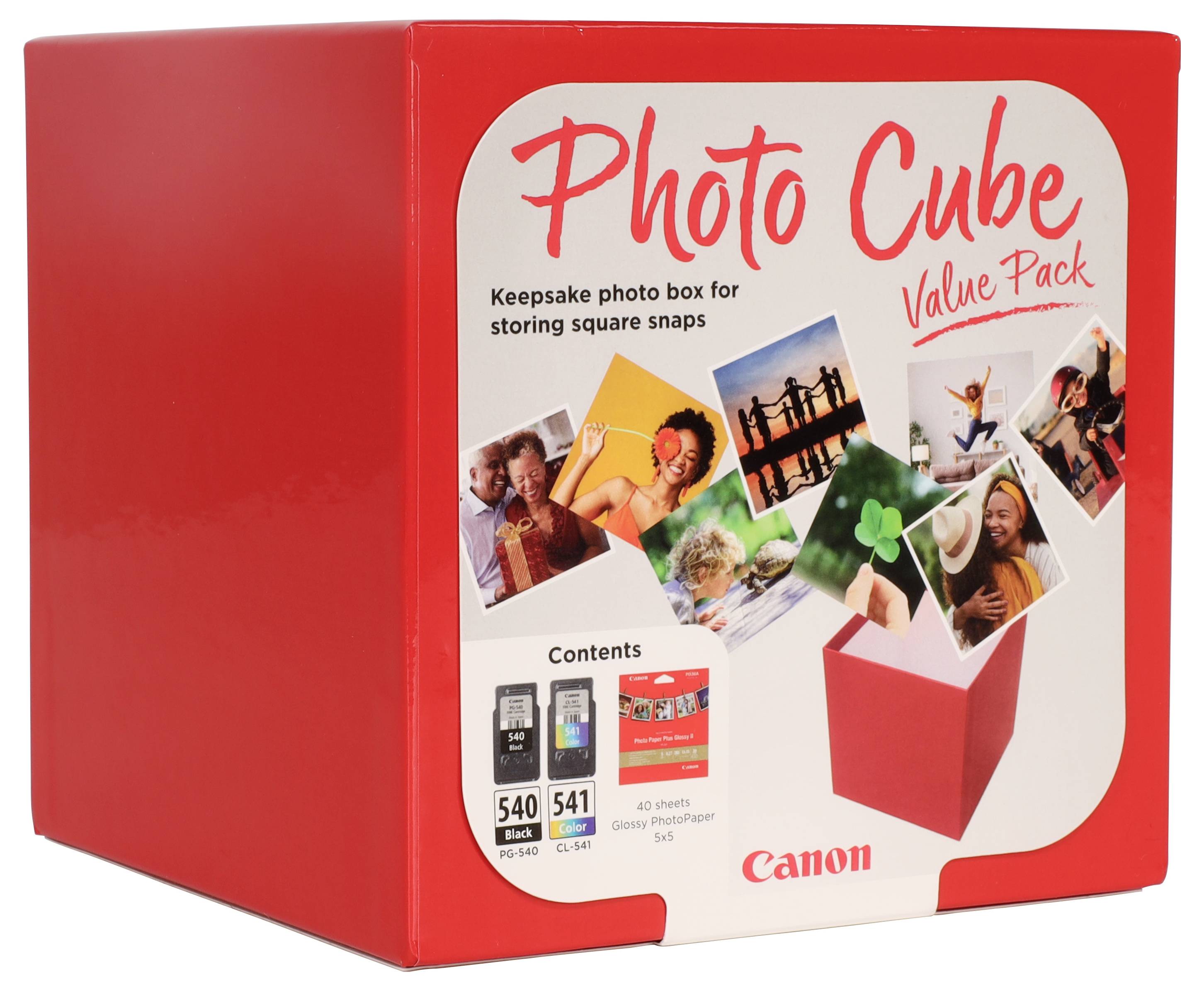 Canon Set de cubes photos PG-540+CL-541 d'origine pack bundle noir, couleur 5225B012-1