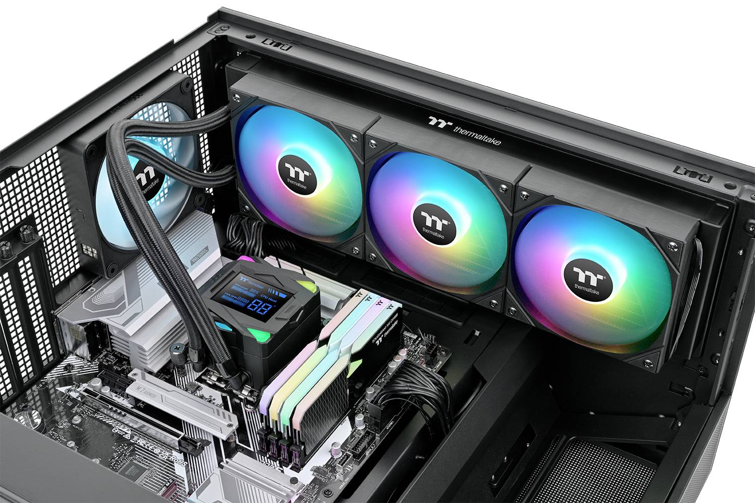 Thermaltake LA360-S ARGB Sync All-In-One Liquid Cooler System Black Système de refroidissement à l'eau pour PC-11