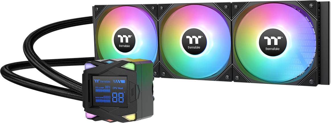 Thermaltake LA360-S ARGB Sync All-In-One Liquid Cooler System Black Système de refroidissement à l'eau pour PC-0