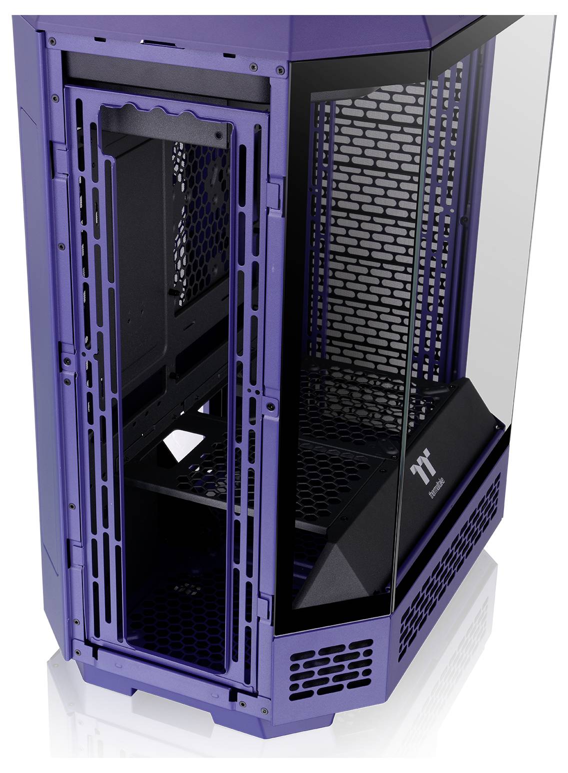 Tour midi Thermaltake The Tower 600 Future Dusk Boîtier gaming bleu foncé-3