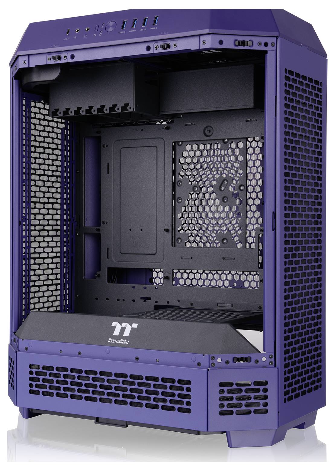 Tour midi Thermaltake The Tower 600 Future Dusk Boîtier gaming bleu foncé-4