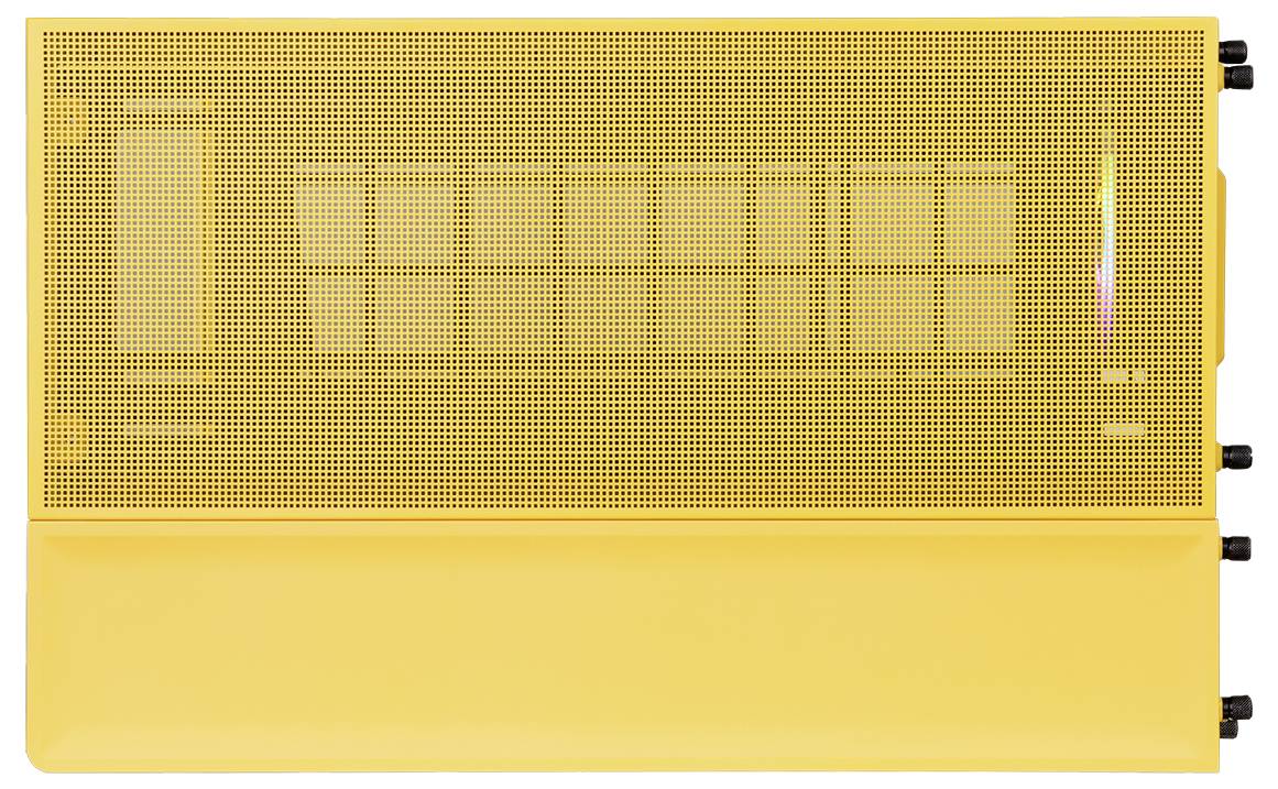 Tour midi Thermaltake View 380 XL TG ARGB Bumblebee Boîtier PC jaune-6