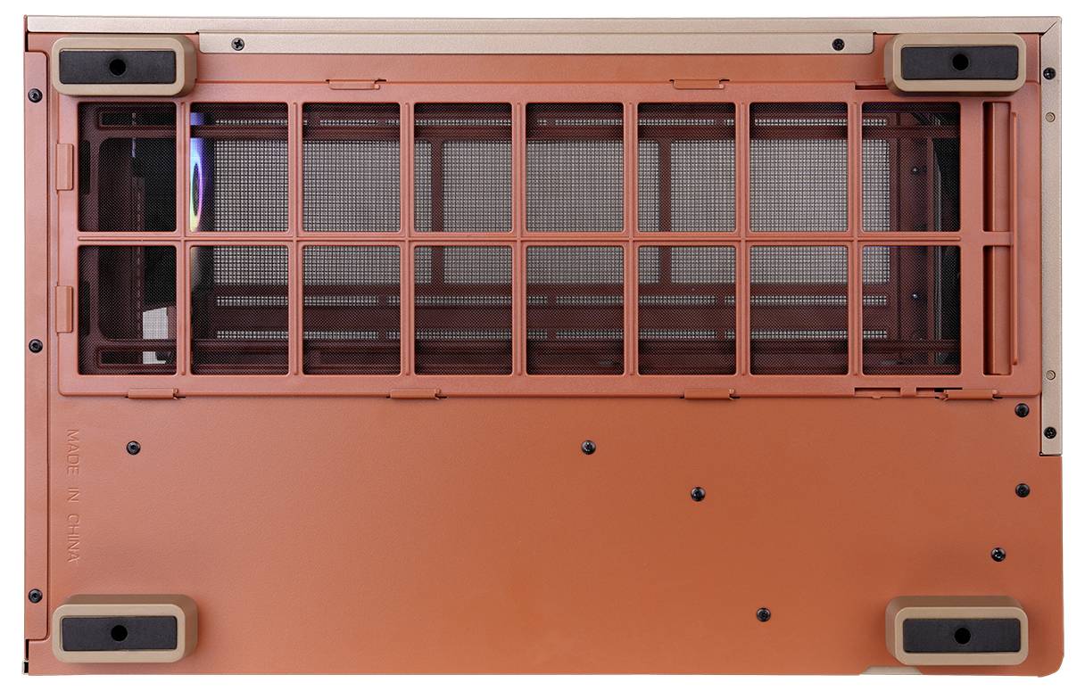 Tour midi Thermaltake View 380 XL TG ARGB Gravel Sand Boîtier PC sable marron-4