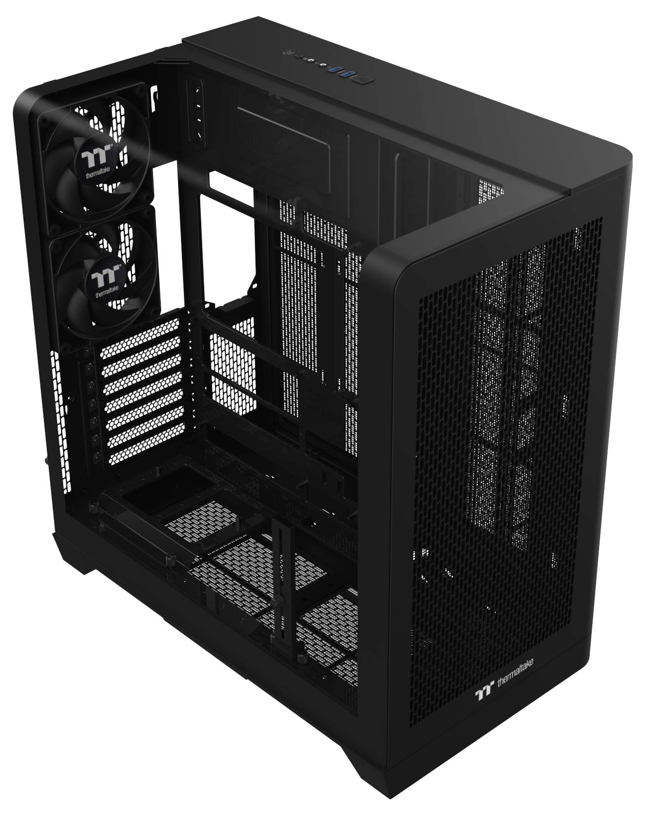 Tour midi Thermaltake View 390 Air Black Boîtier PC noir-1