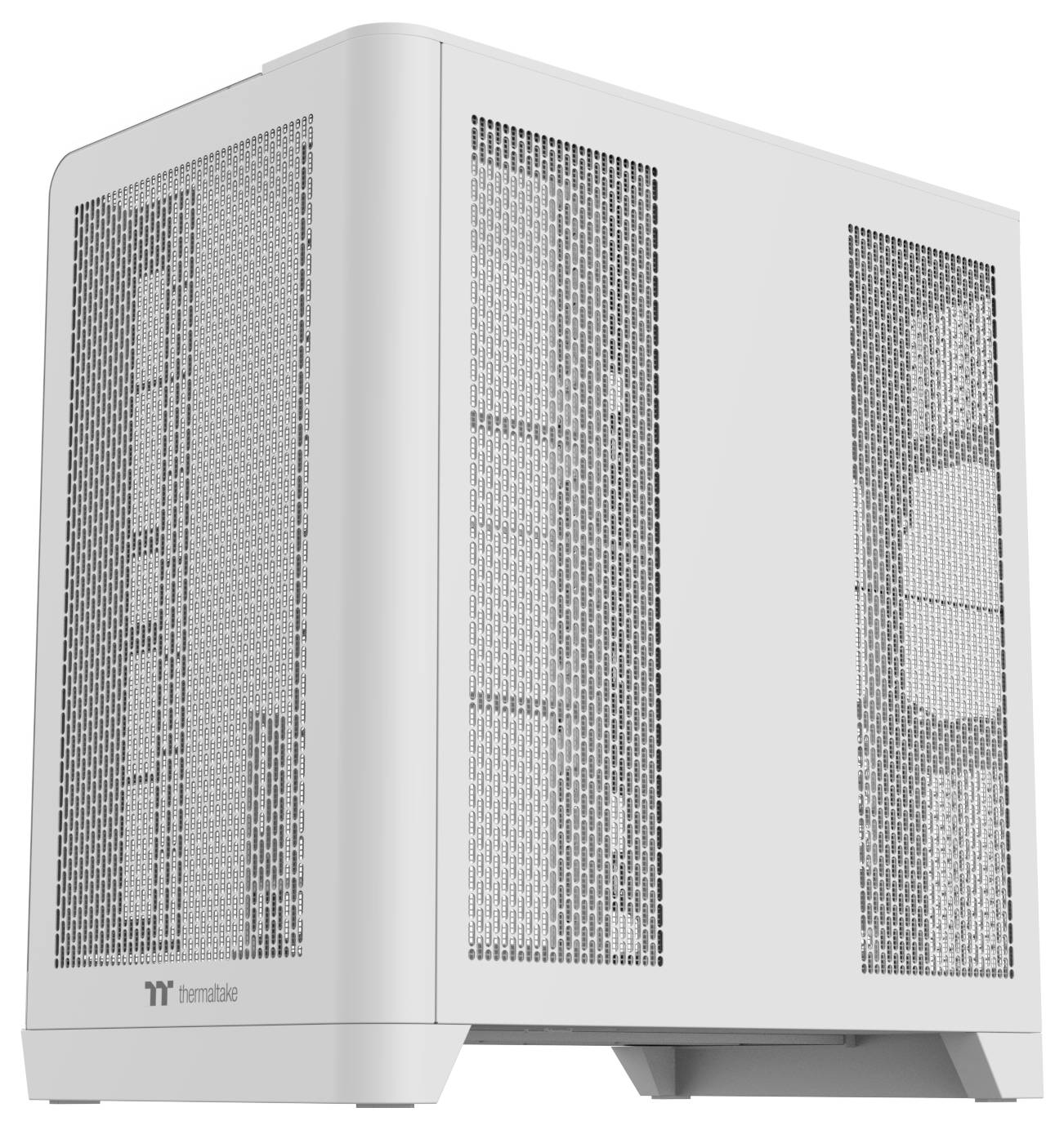 Tour midi Thermaltake View 390 Air Snow White Boîtier PC blanc neige-2