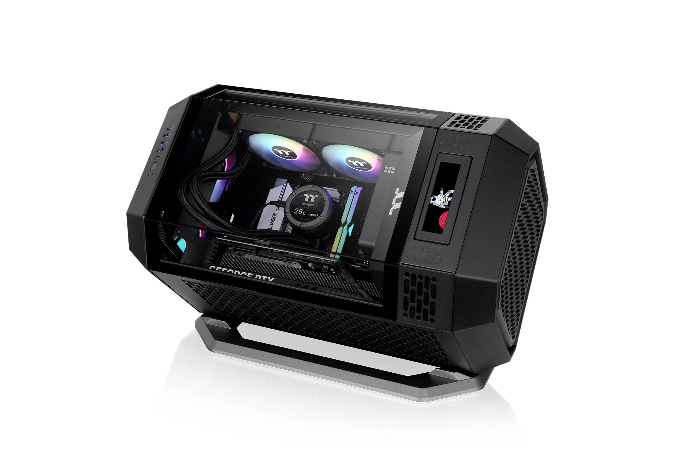 Thermaltake Chassis Stand Kit for The Tower 250 Black Support pour boîtier PC noir-16