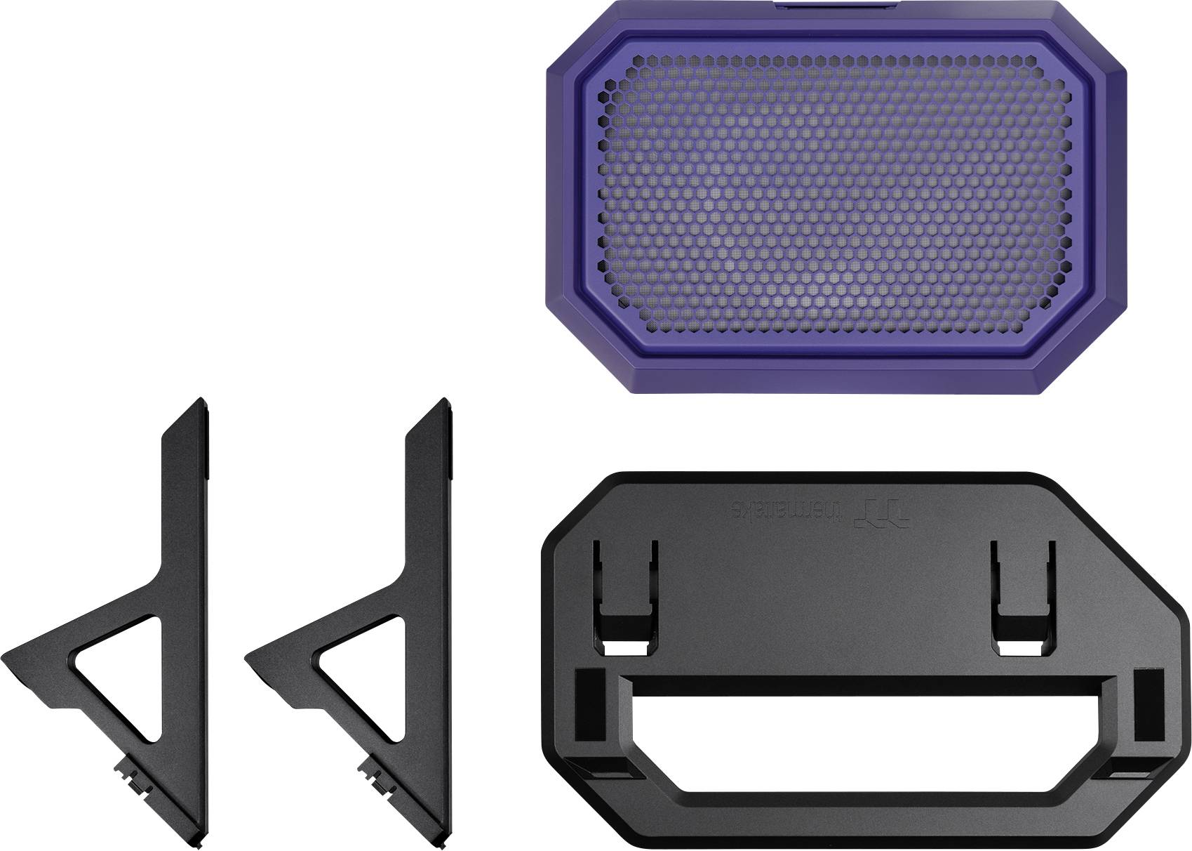 Thermaltake Chassis Stand Kit for The Tower 600 Future Dusk Support pour boîtier PC bleu-0