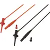 VOLTCRAFT MSL-528 Cordon de mesure 1.2 m mit Miniatur Abgreifhaken CAT II 300 V 1 paire(s)