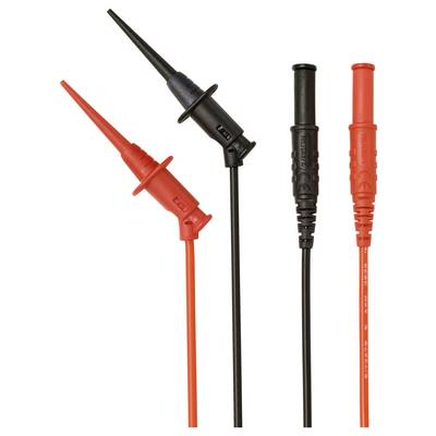 VOLTCRAFT MSL-525 Cordon de mesure 1.2 m mit Miniatur Abgreifklemmen CAT II 300 V 1 paire(s)-1