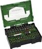 HiKOKI 40030024 Jeu d'embouts TORX® intérieur, vis à fente, cruciforme Phillips, vis Pozidriv, hexagonal avec porte-embout