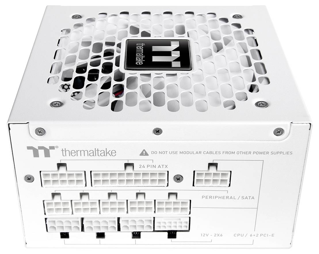 Thermaltake Toughpower GT Snow 1000W, 1000 W, 100 - 240 V, 50/60 Hz, 15 - 10 A, Actif, 100 W-5