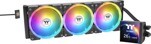 Thermaltake MAGFloe 420 Ultra All-In-One Liquid Cooler  Black Dissipateur thermique pour processeur avec ventilateur