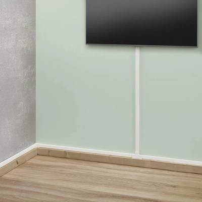 Hama 00221017 Goulotte de câble (L x l x H) 100 cm x 24 mm x 14 mm 4 pc(s) blanc-7
