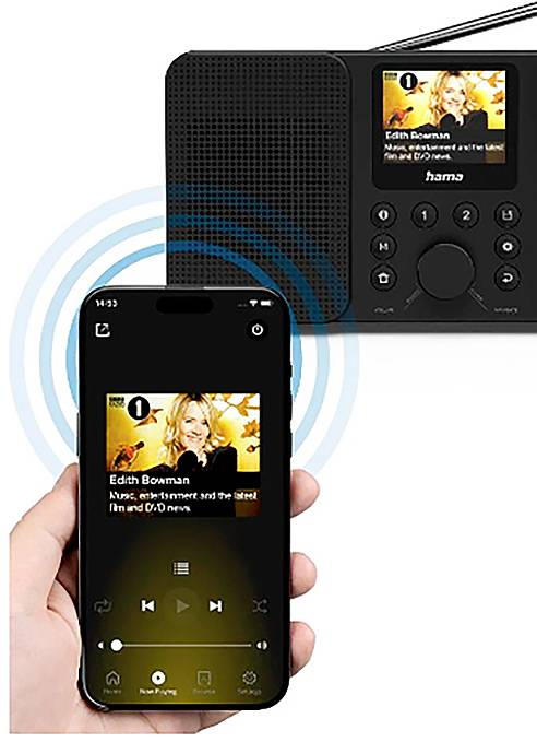 Hama Tuner Hi-Fi pour radio Internet noir-2