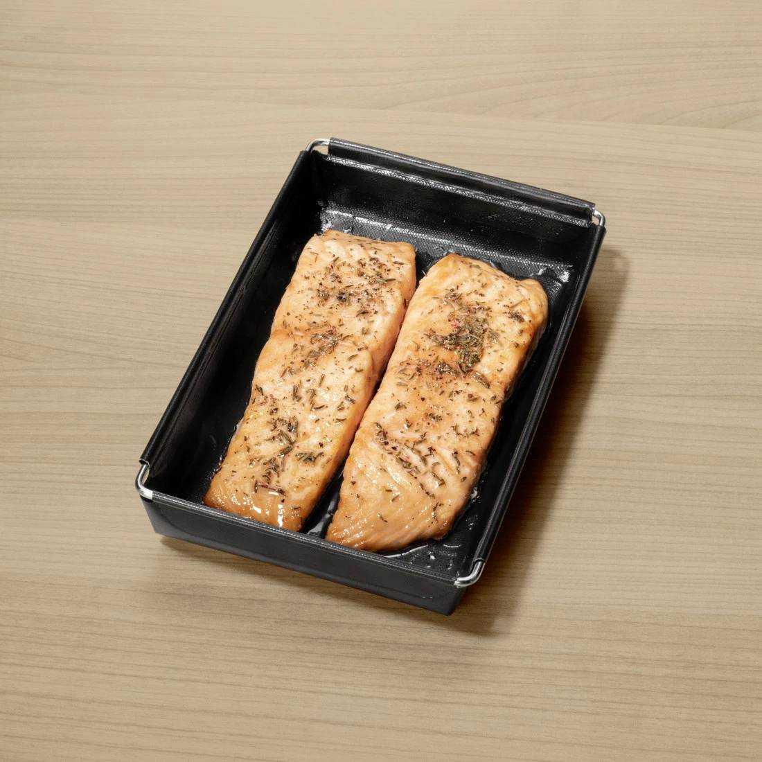 Xavax Einsatz für Heißluftfritteusen, Anti-Haft, ofenfest, 12,5 x 20 cm Friteuse à air chaud noir-4