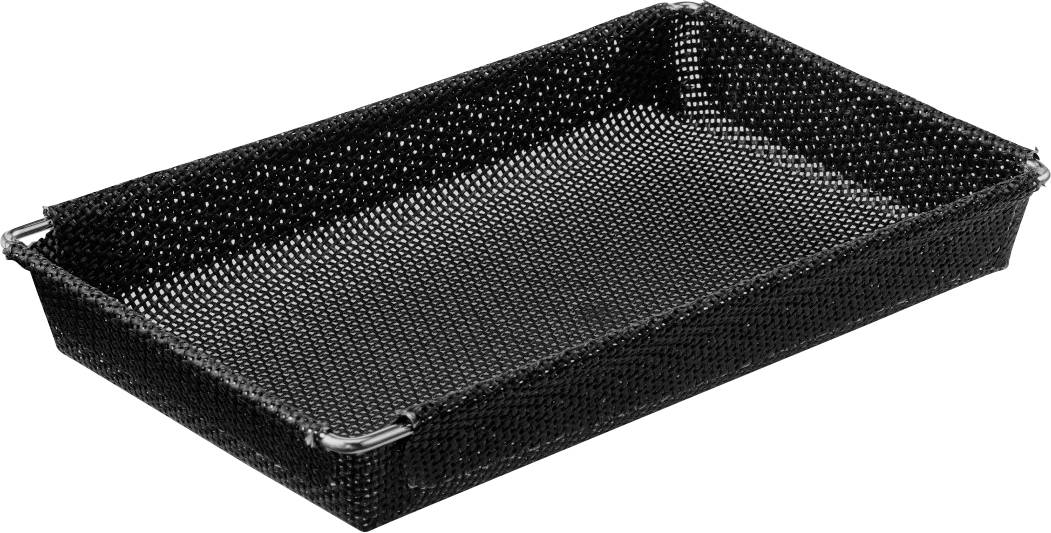 Xavax Gitterkorb für Heißluftfritteusen, Anti-Haft, ofenfest, 12,5 x 20 cm Friteuse à air chaud noir-0