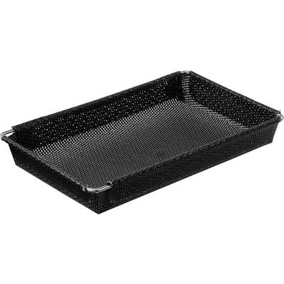Xavax Gitterkorb für Heißluftfritteusen, Anti-Haft, ofenfest, 12,5 x 20 cm Friteuse à air chaud noir-0