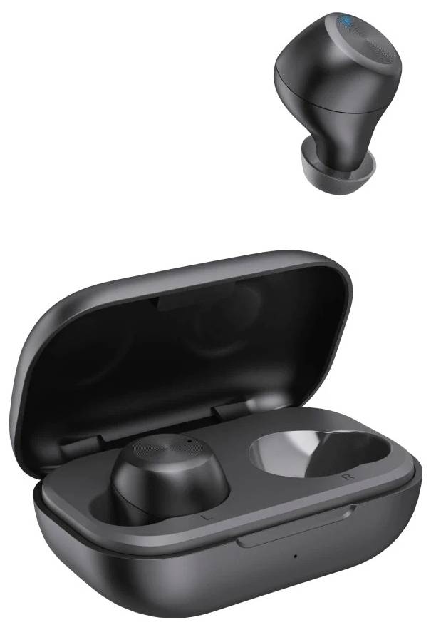 Hama Écouteurs intra-auriculaires Bluetooth Stereo noir sonnerie personnalisable pour le sport-1
