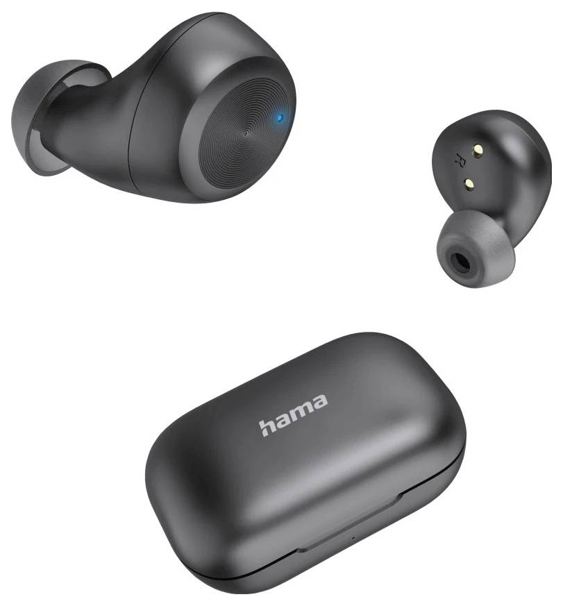Hama Écouteurs intra-auriculaires Bluetooth Stereo noir sonnerie personnalisable pour le sport-2