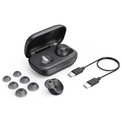Hama Écouteurs intra-auriculaires Bluetooth Stereo noir sonnerie personnalisable pour le sport-5