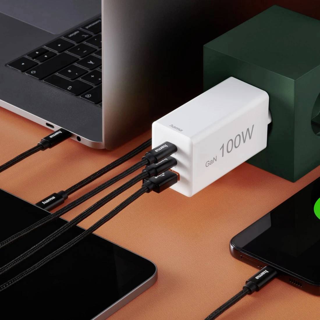 Hama Chargeur USB 100.00 W blanc-12