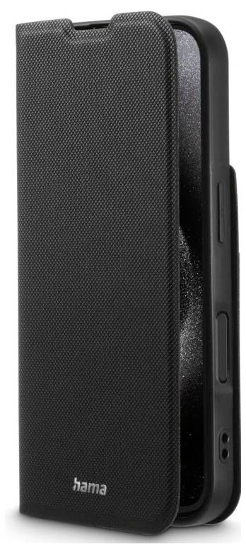 Hama Étui portefeuille Apple iPhone 16 Pro noir 00123762-2