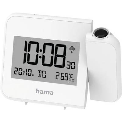 Hama 00222206 Réveil blanc-0
