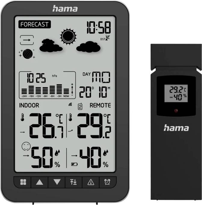 Hama 00222219 Station météo radiopilotée