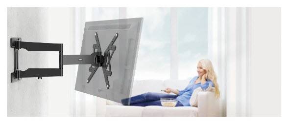 Hama Support mural TV 165,1 cm (65")-9