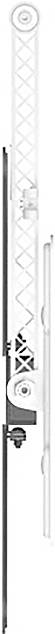 Hama Support mural TV 165,1 cm (65")-1