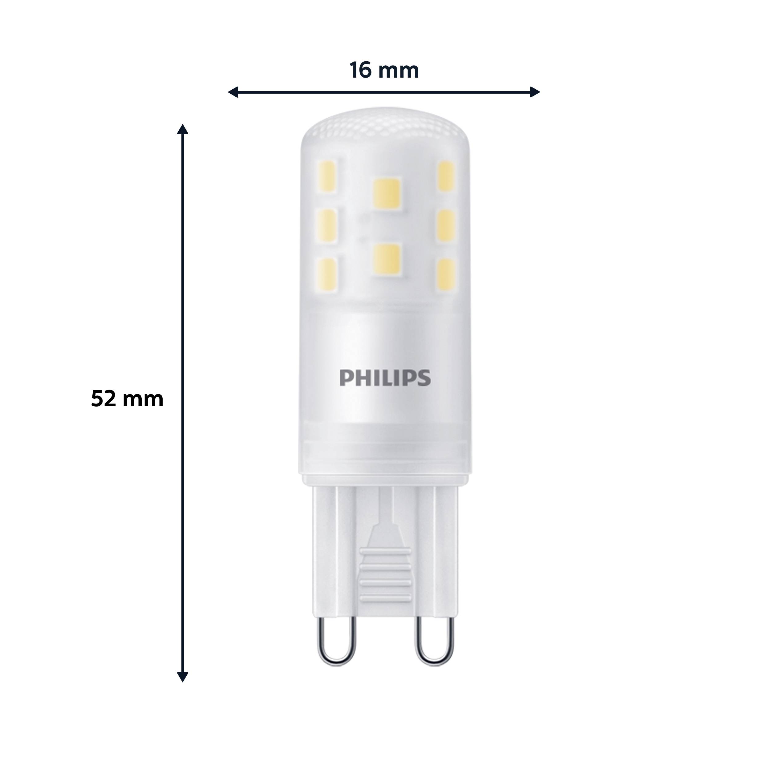 Philips 8720169302112 LED CEE E (A - G) G9 3.7 W = 40 W blanc chaud 3 pc(s)-4