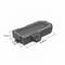 Un appareil noir rectangulaire avec des dimensions indiquées : 41,3 mm de largeur, 62,8 mm de longueur et 12,6 mm de hauteur.
