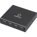 Renkforce SP-13748848 RF-NS-200 Répartiteur 4 ports 1 GBit/s