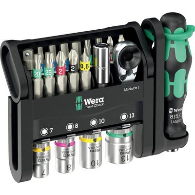 Wera Tool-Check Modular 1 05049000001 Jeu d'outils 21 pièces-0