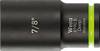 Wera 8790 B Impaktor Deep 05005574001 6 pans extérieurs Douille 7/8" 7/8" 3/8"
