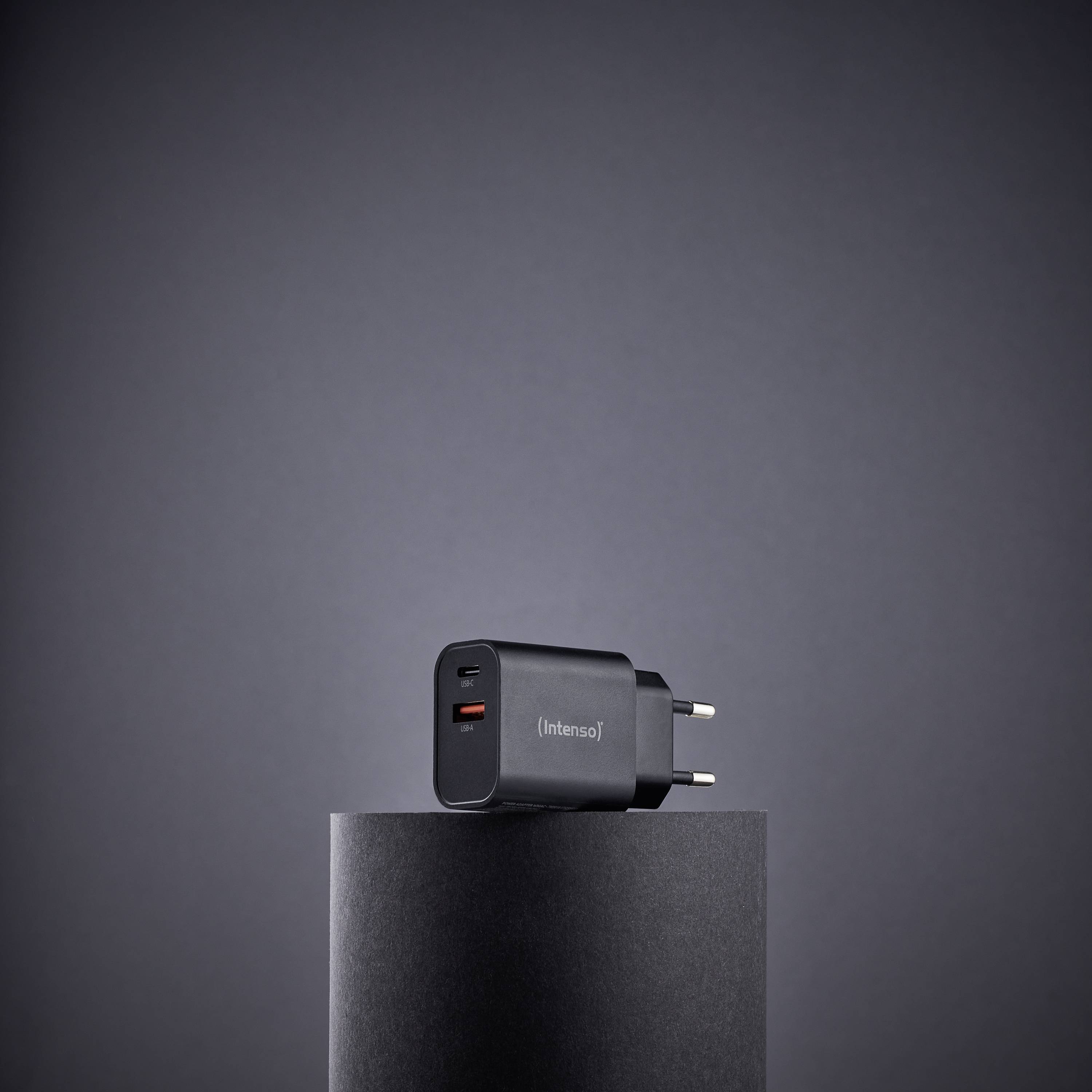 Intenso W30AC black Adaptateur 30 W USB-A, USB-C® noir-7