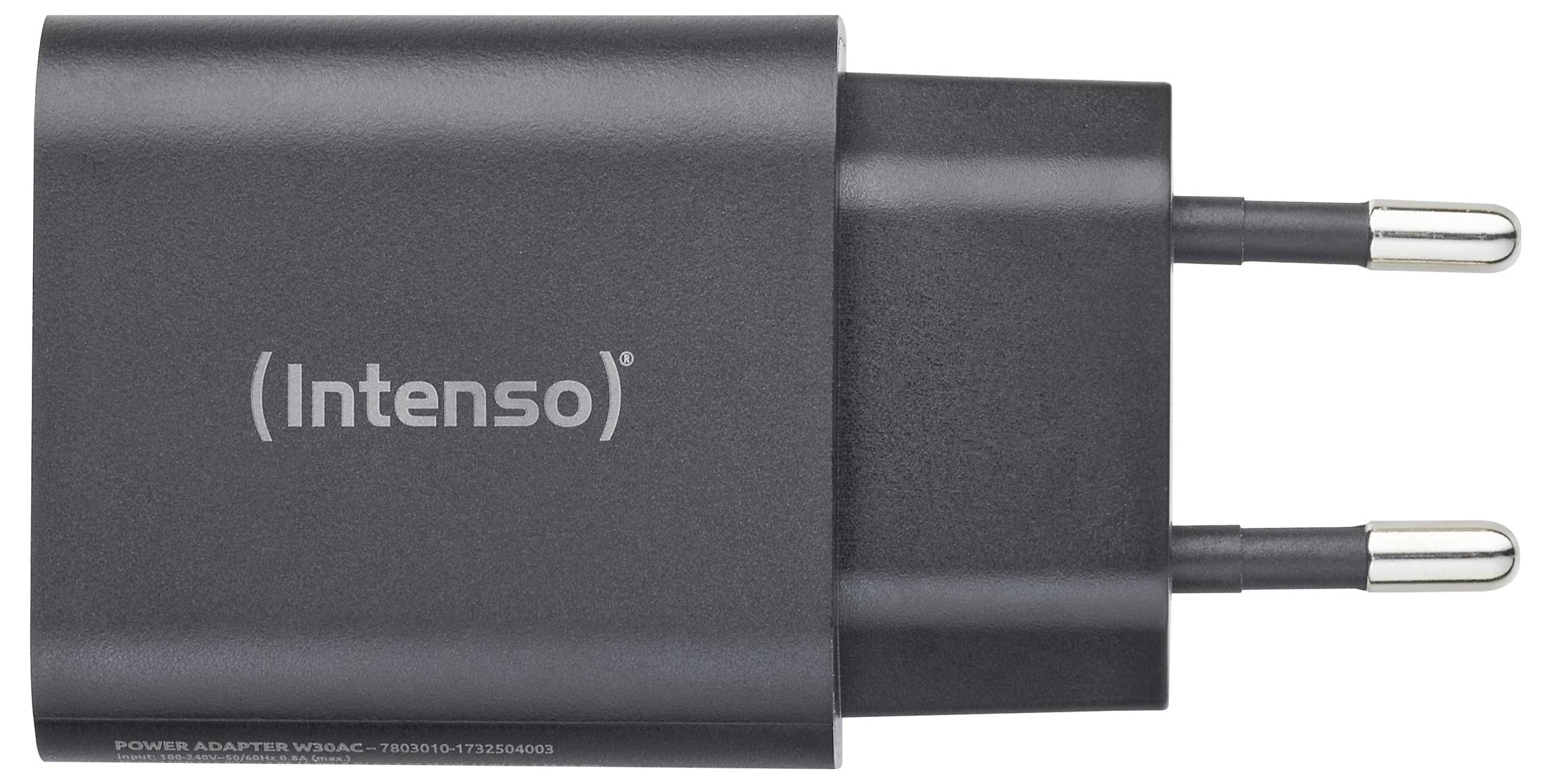 Intenso W30AC black Adaptateur 30 W USB-A, USB-C® noir-3
