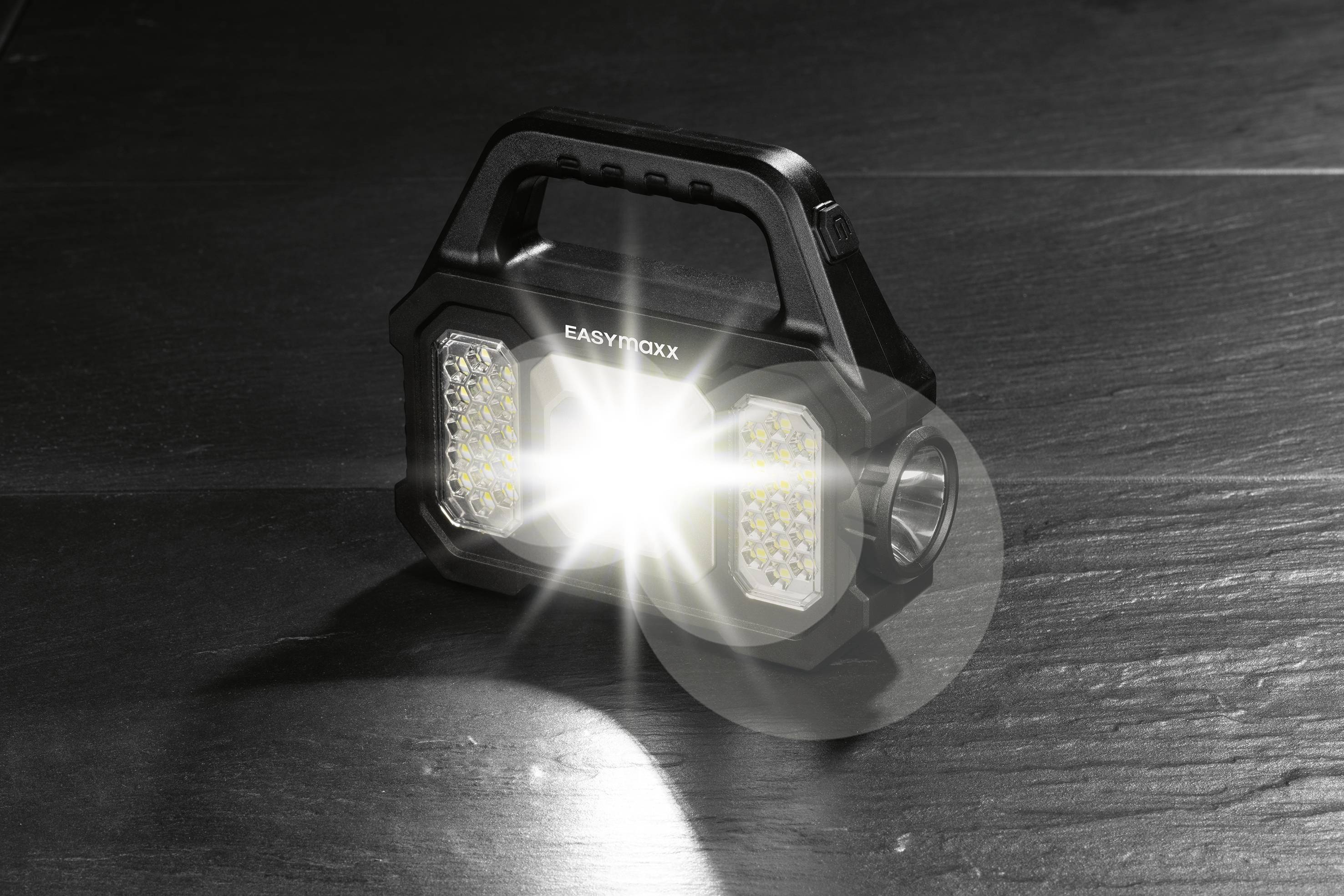 easymaxx 12899 LED, LED COB Lampe de travail à batterie, solaire-11