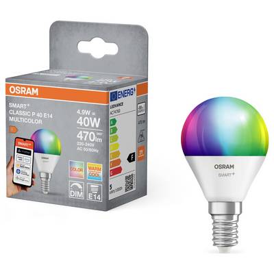 OSRAM HOMELIGHTING Smart+ Lampe LED sans fil E27 14 W CEE: F (A - G) RVBB-1
