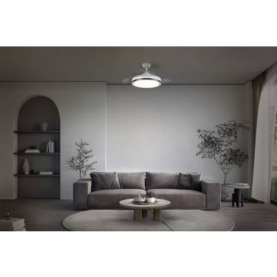 OSRAM HOMELIGHTING Retractable 1070 Ventilateur de plafond 66 W blanc avec télécommande-3
