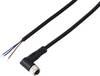 TRU COMPONENTS TC-13751816 Câble de raccordement M8 x 1 femelle, coudé 5 m Nombre de pôles: 3 1 pc(s)