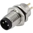 TRU COMPONENTS TC-13751920 Fiche encastrée pour capteur/actionneur M8 x 1 mâle Nombre de pôles: 3 1 pc(s)