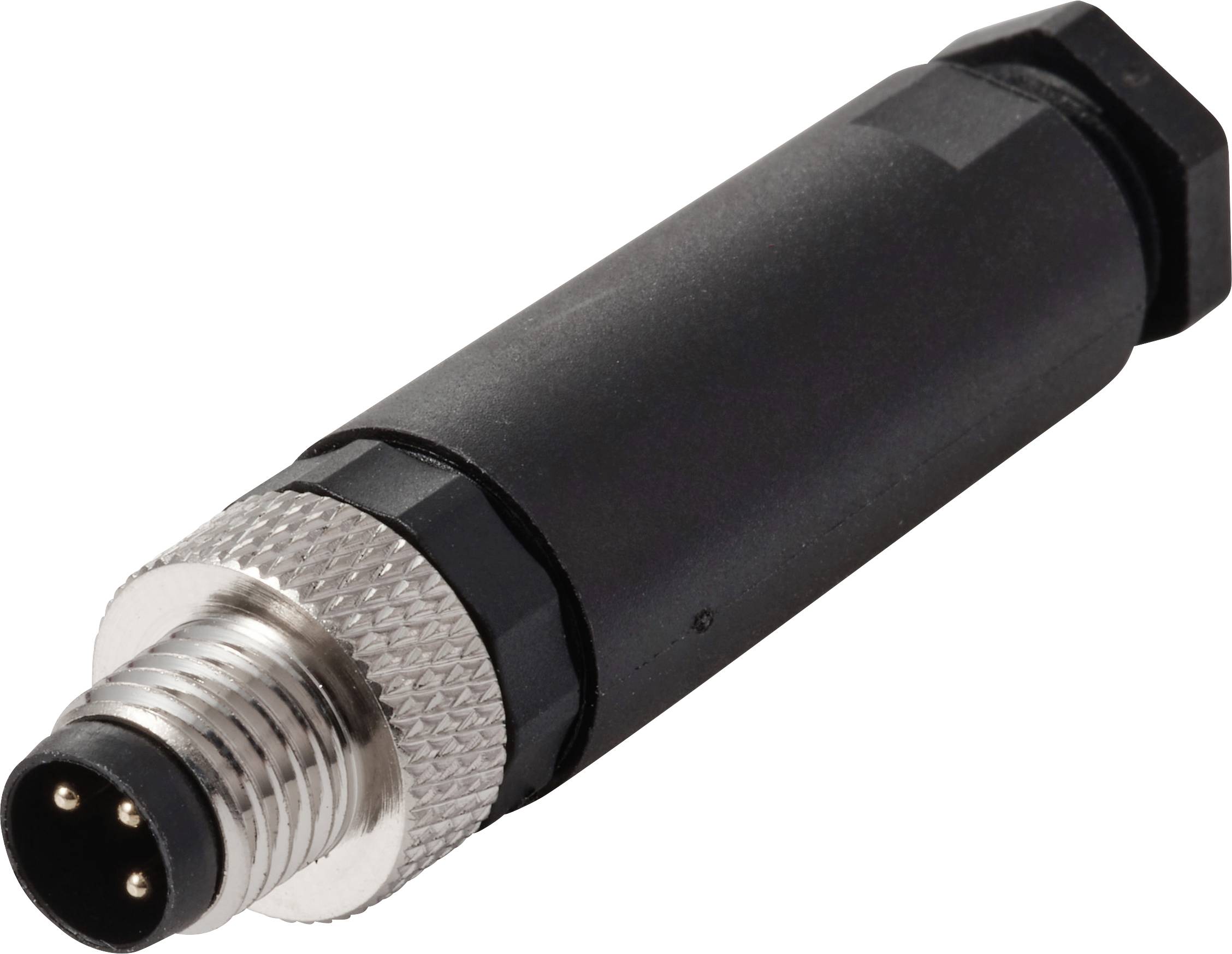 TRU COMPONENTS TC-13752056 Fiche encastrée pour capteur/actionneur M8 x 1 mâle, droit Nombre de pôles: 3 1 pc(s)