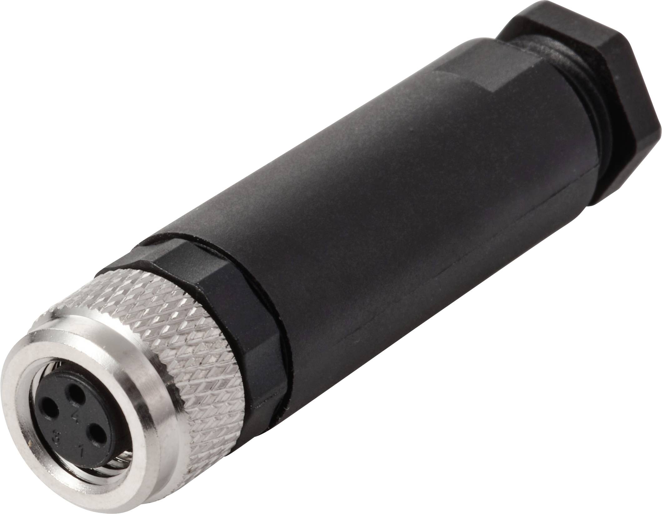TRU COMPONENTS TC-13752064 Prise encastrée pour capteur/actionneur M8 x 1 femelle, droit Nombre de pôles: 3 1 pc(s)