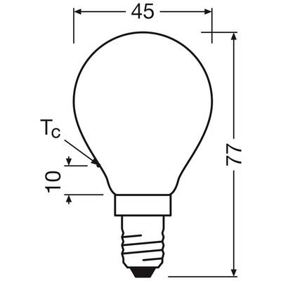 OSRAM HOMELIGHTING 4099854235481 LED CEE D (A - G) E14 5.9 W blanc lumière du jour 3 pc(s)-3