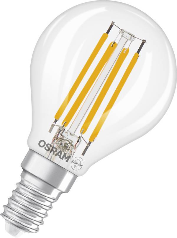 OSRAM HOMELIGHTING 4099854444661 LED CEE D (A - G) E27  3.4 W blanc froid (Ø x H) 45.00 mm x 45.00 mm  1 pc(s)
