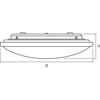 OSRAM HOMELIGHTING Orbis Click-CCT 310mm 14W 4099854446870 Applique LED extérieure LED LED intégrée 15.00 W blanc-3